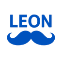LEON mustache logo